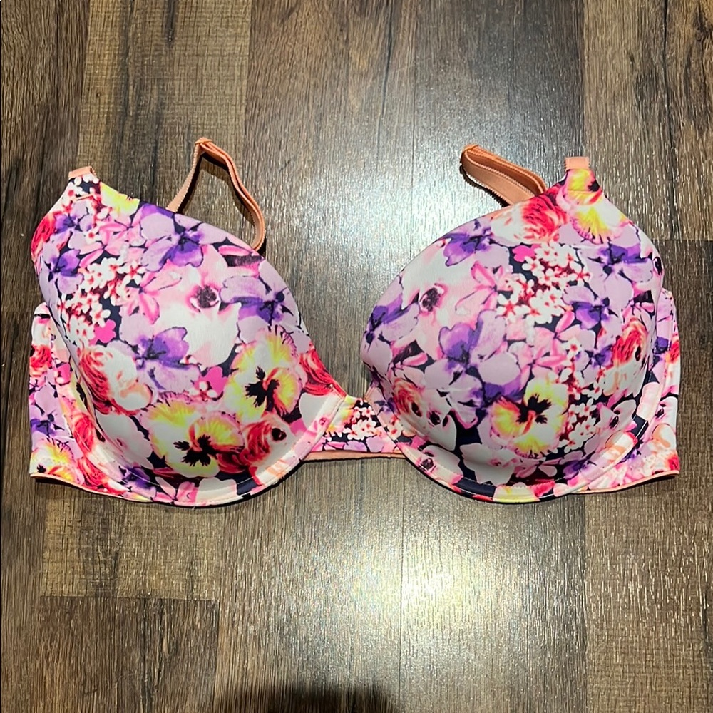 Floral Pink Underwire Bra - PINK by Victoria’s Secret